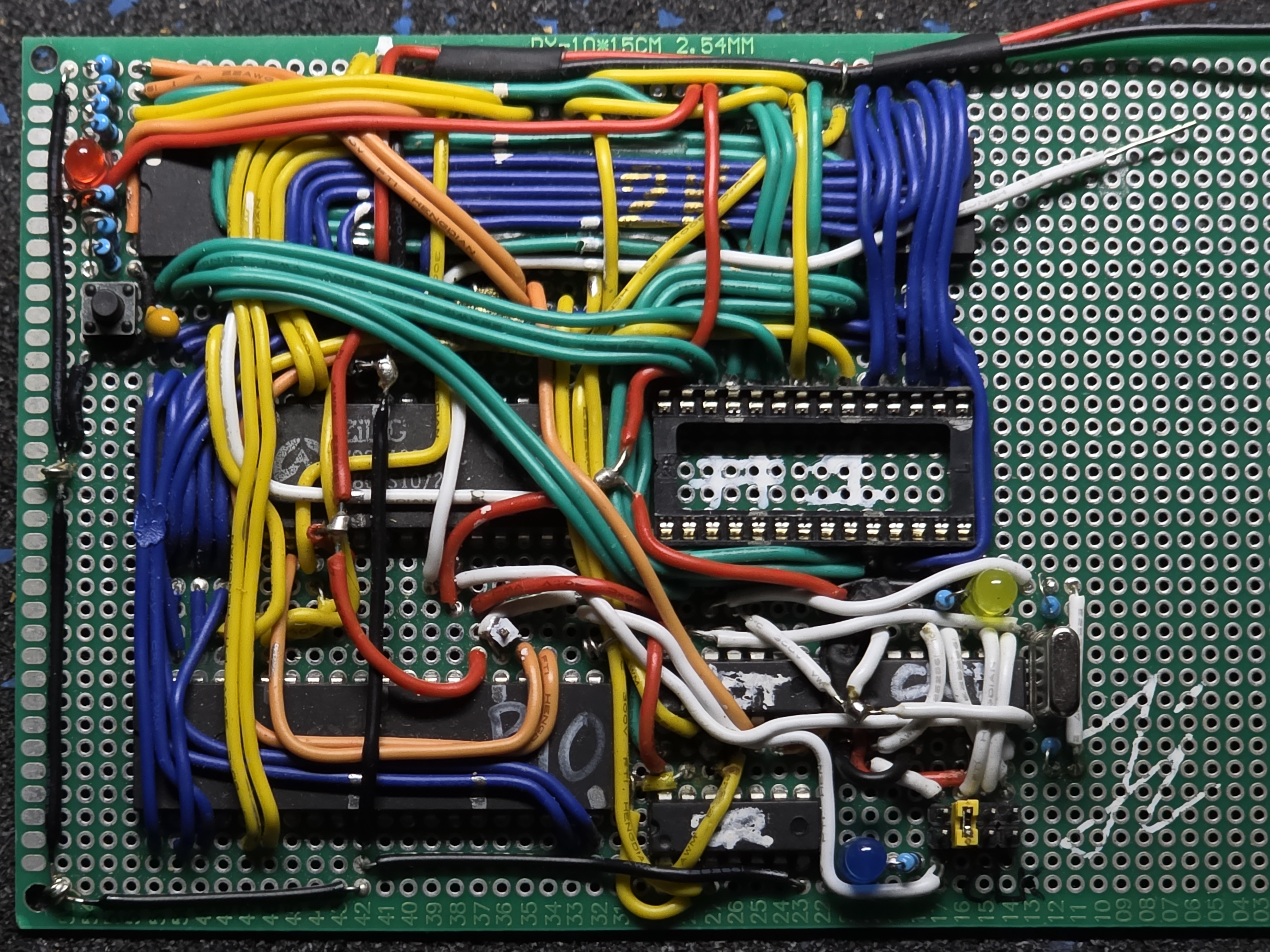 Carbon Z80 Model 100 Test Board
