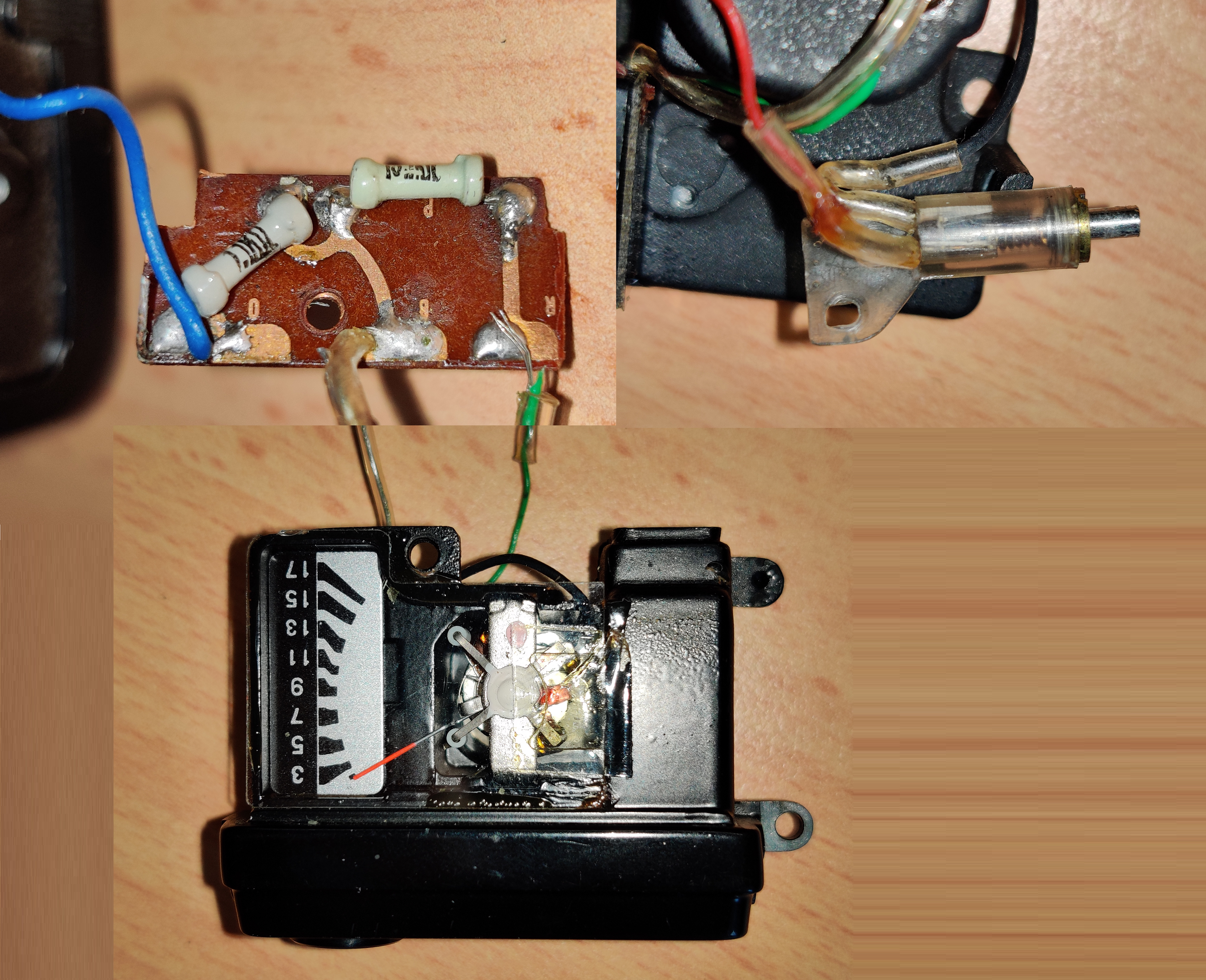 Olympus Pen D2 stock electrical components